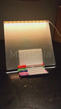 LED Writing Board for Kids – Fun, Screen-Free Learning & Drawing (8x8inch)